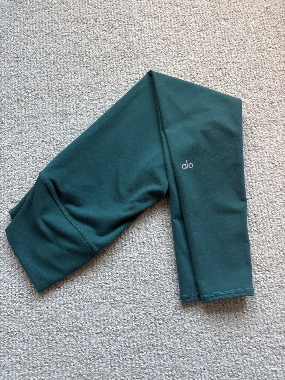 ALO Yoga Deep Teal Women's Performance Leggings